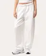 Mleczny Codzienne baggy spodnie