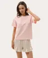 Szorty mini w kolorze mlecznym