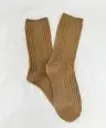 Wielbłądzi Wełniane skarpetki w beżowych odcieniach - One size