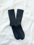 Ciepłe puszyste skarpetki w pastelowych kolorach - One size