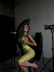 Siateczkowy komplet z legginsy rowerowe - One size