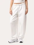 Mleczny codzienne baggy spodnie - XS