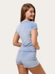 Domowy komplet z weluru