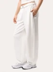 Mleczny codzienne baggy spodnie - XS