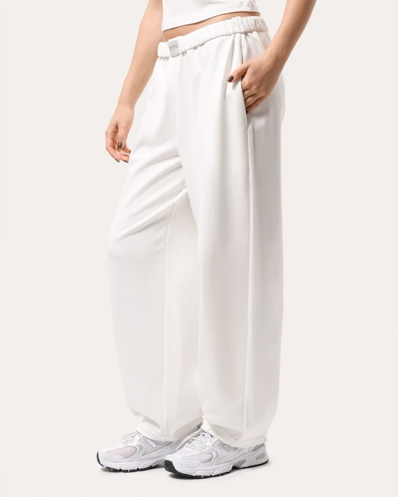 Mleczny codzienne baggy spodnie - XS